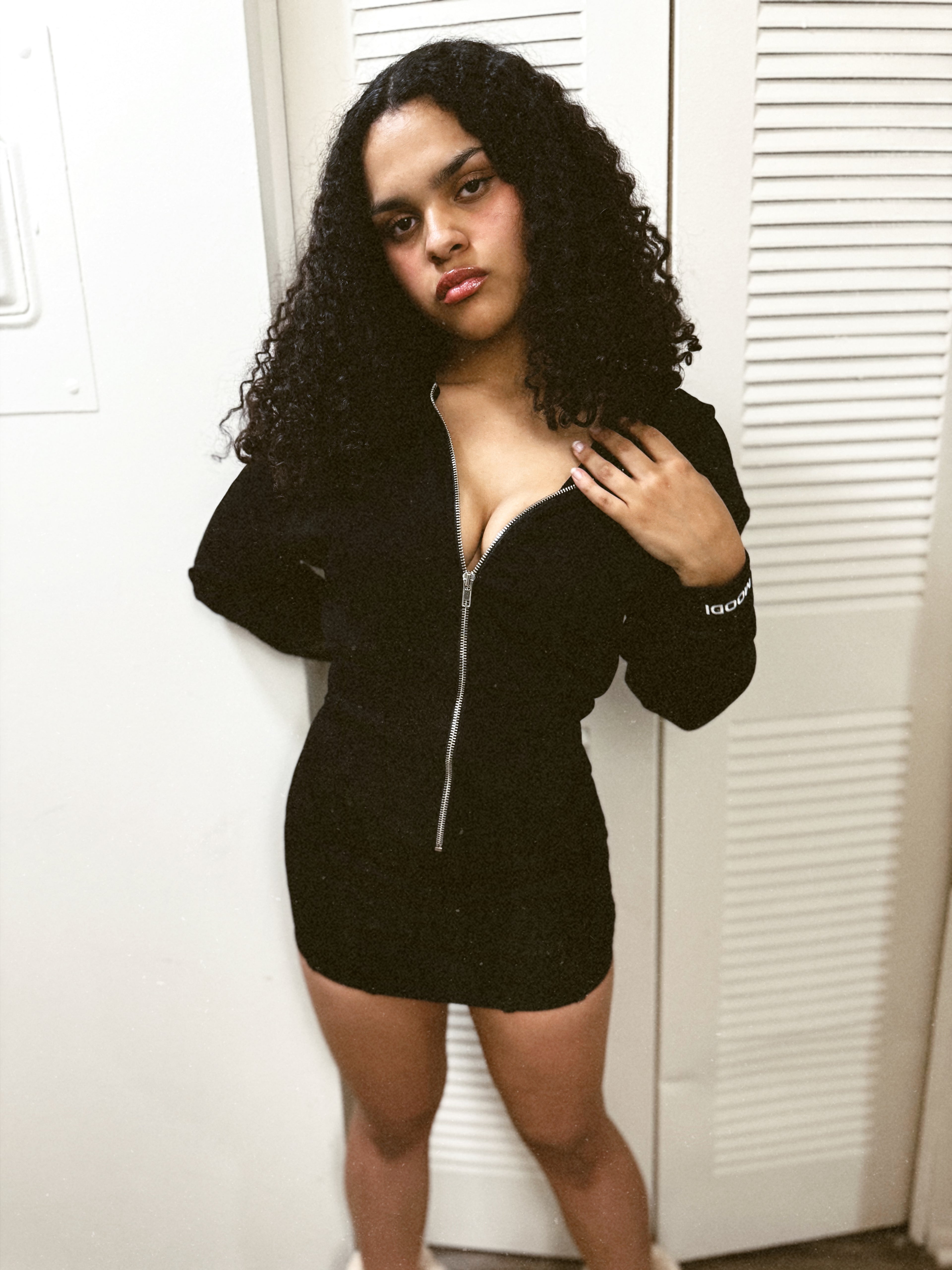 ST1: Ribbed French Terry Mini Skirt Set